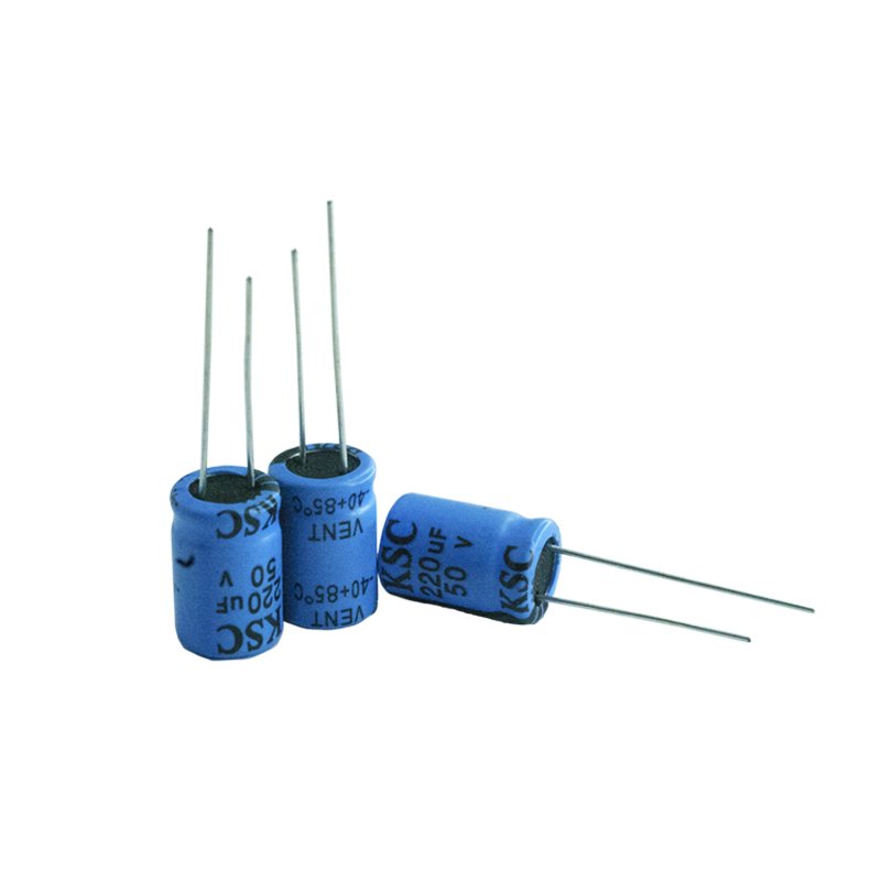 Factory wholesale aluminum electrolytic capacitors electrolyte capacitor 220uf 50v pin aluminum electrolytic capacitor