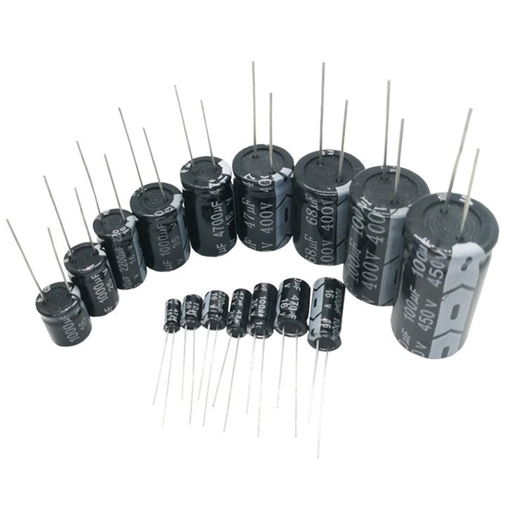 High performance Aluminum Electrolytic Capacitor 16V 100uf General Purpose Low Loss Electrolytic Capacitor