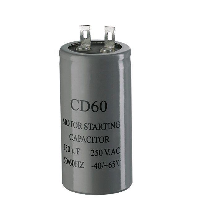 Motor Starting capacitor 250vac 50/60hz 25/70/21 75uf Cd60 capacitors