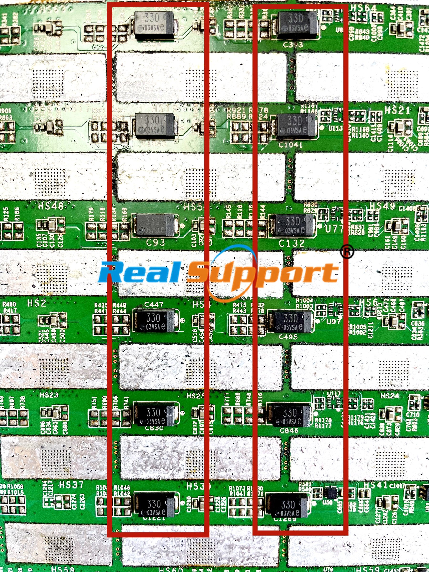 New original 330UF 2.5V 9mohm EEFSX0E331EY 330 Capacitor SMD Polymer Aluminum Capacitors