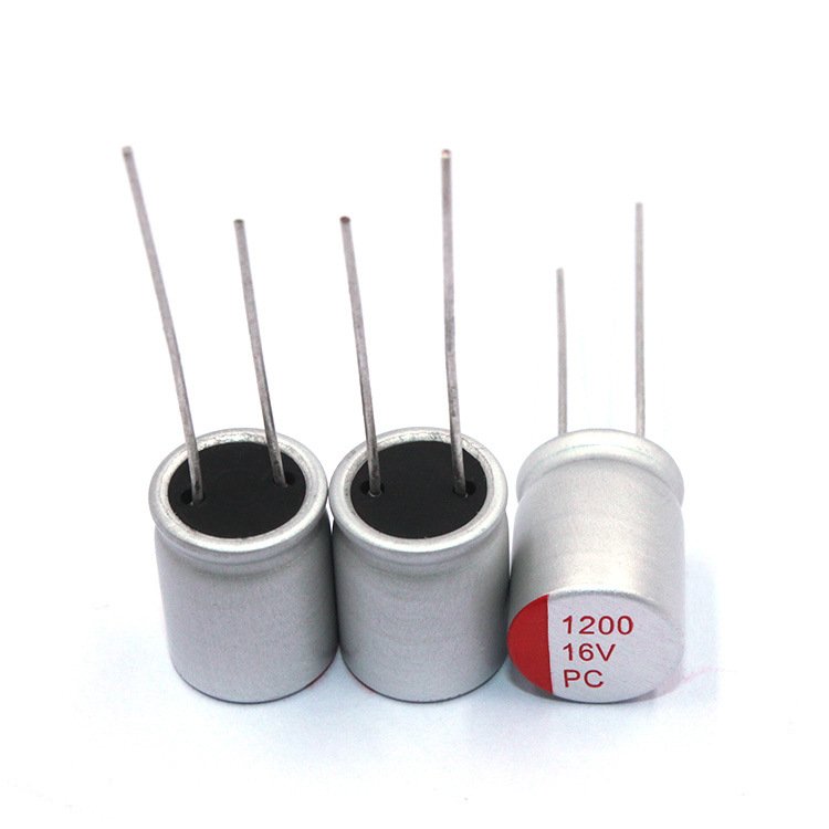 China Manufacturer 10 Volt 1000 MFD DIP Solid Aluminum Electrolytic Capacitors 10V 1000UF