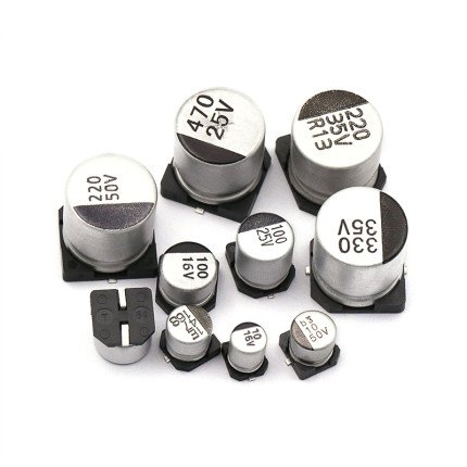 Aluminum electrolytic capacitor UT1V331M1010VG 35V 330UF 10*10.2mm 20% SMD