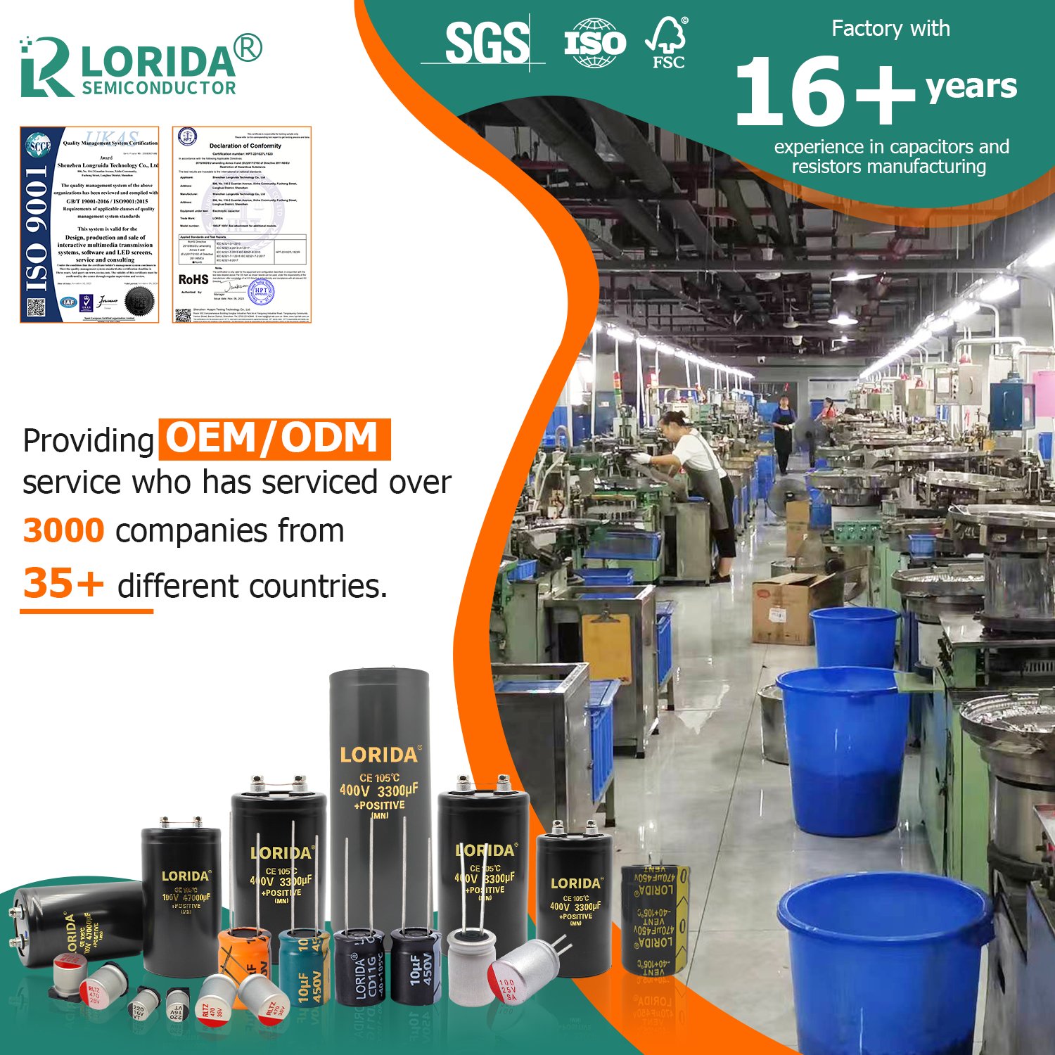 LORIDA Wholesale price 100V 47UF 10*12 shunt dc high density state starting low ser solid capacitor for cpu power