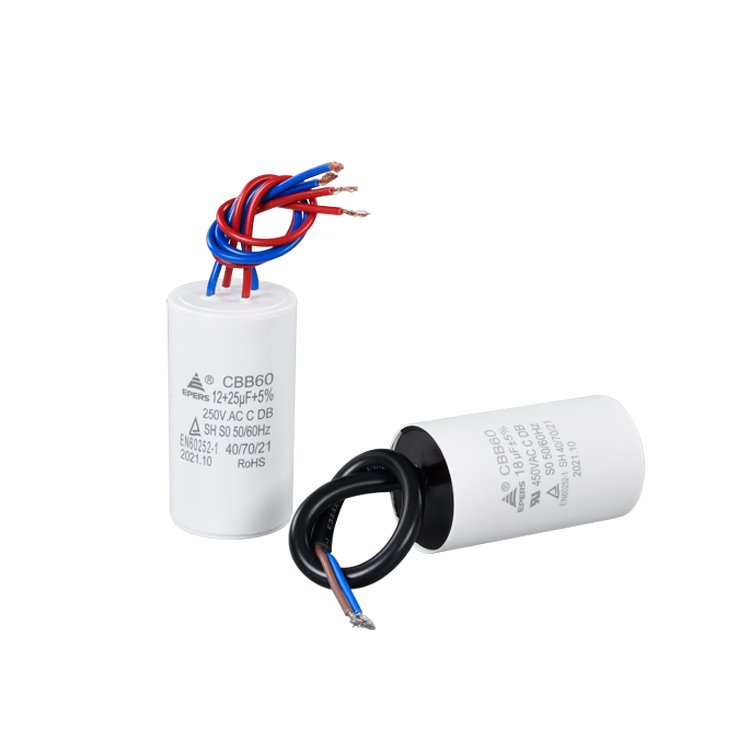 Epers 2.5uf / +/- 5% / 450v Of Dimension 25 X 55mm Capacitor Cbb60 For Deepwell Pump