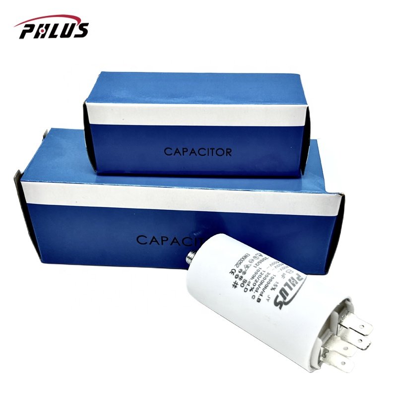 AC Capacitor Aluminum CBB60 AC Motor Run Capacitor