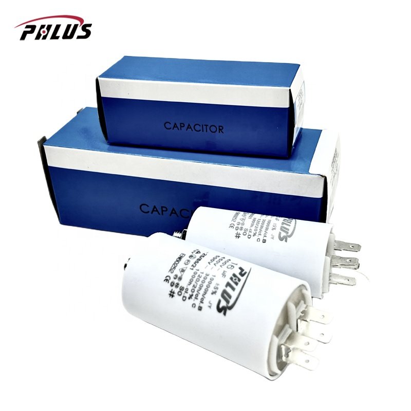 AC Capacitor Aluminum CBB60 AC Motor Run Capacitor