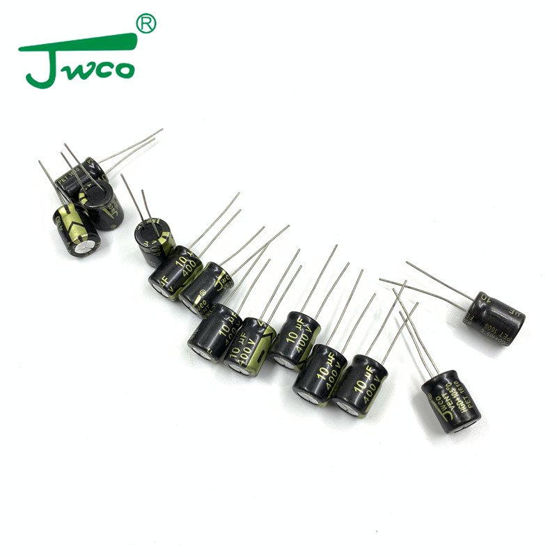 long life aluminum electrolytic capacitors 560uf 10v ECAP through hole capacitor