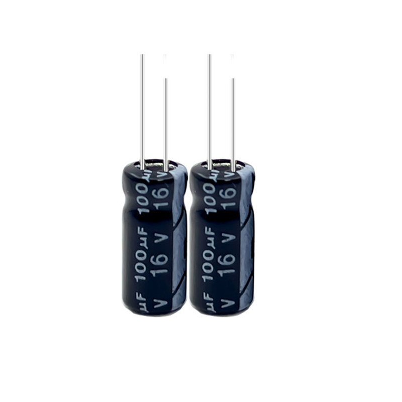 16V Aluminum Electrolytic Capacitor 100uf Aluminum Electrolytic Capacitors High-Temperature Rated for Durability