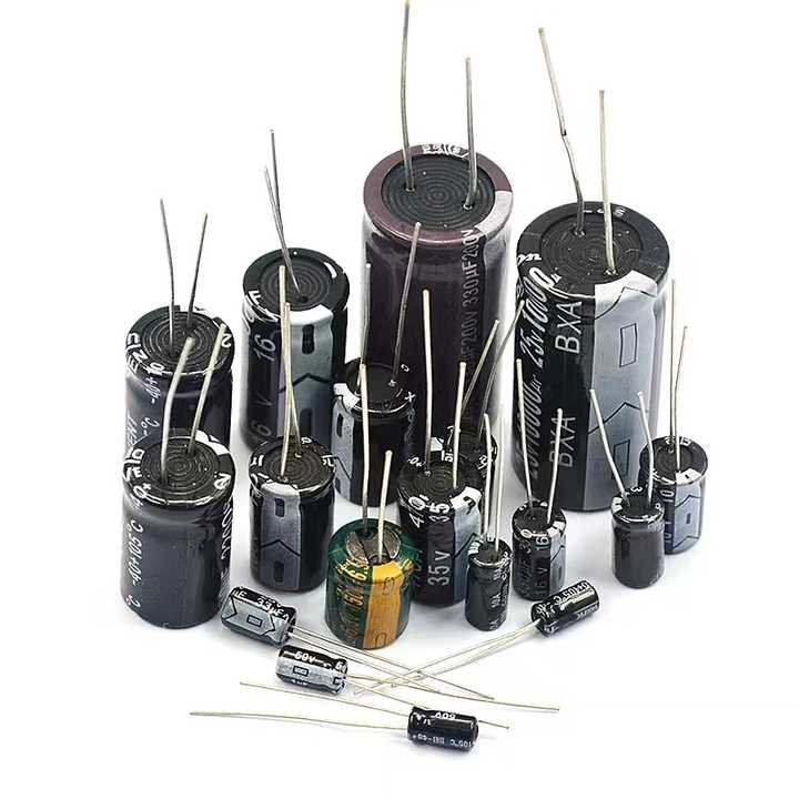China Supplier Electrolyte Capacitor 100V 3.3UF 100vdc 5*11MM Aluminum Electrolytic Capacitor Pb