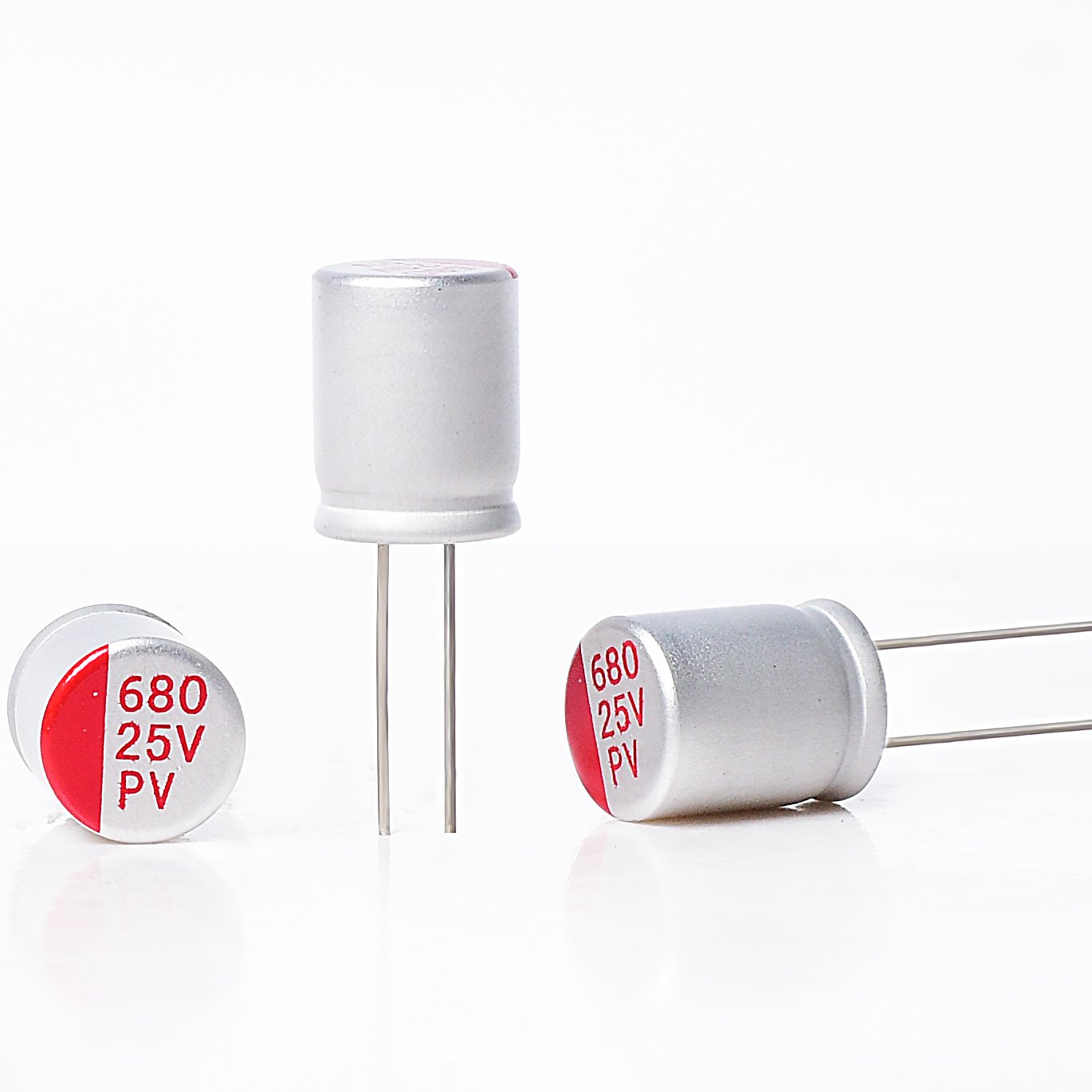 KNSCHA PB Solid Polymer capacitor 100uf 25v Solid Capacitor 2700UF 16V manufactory