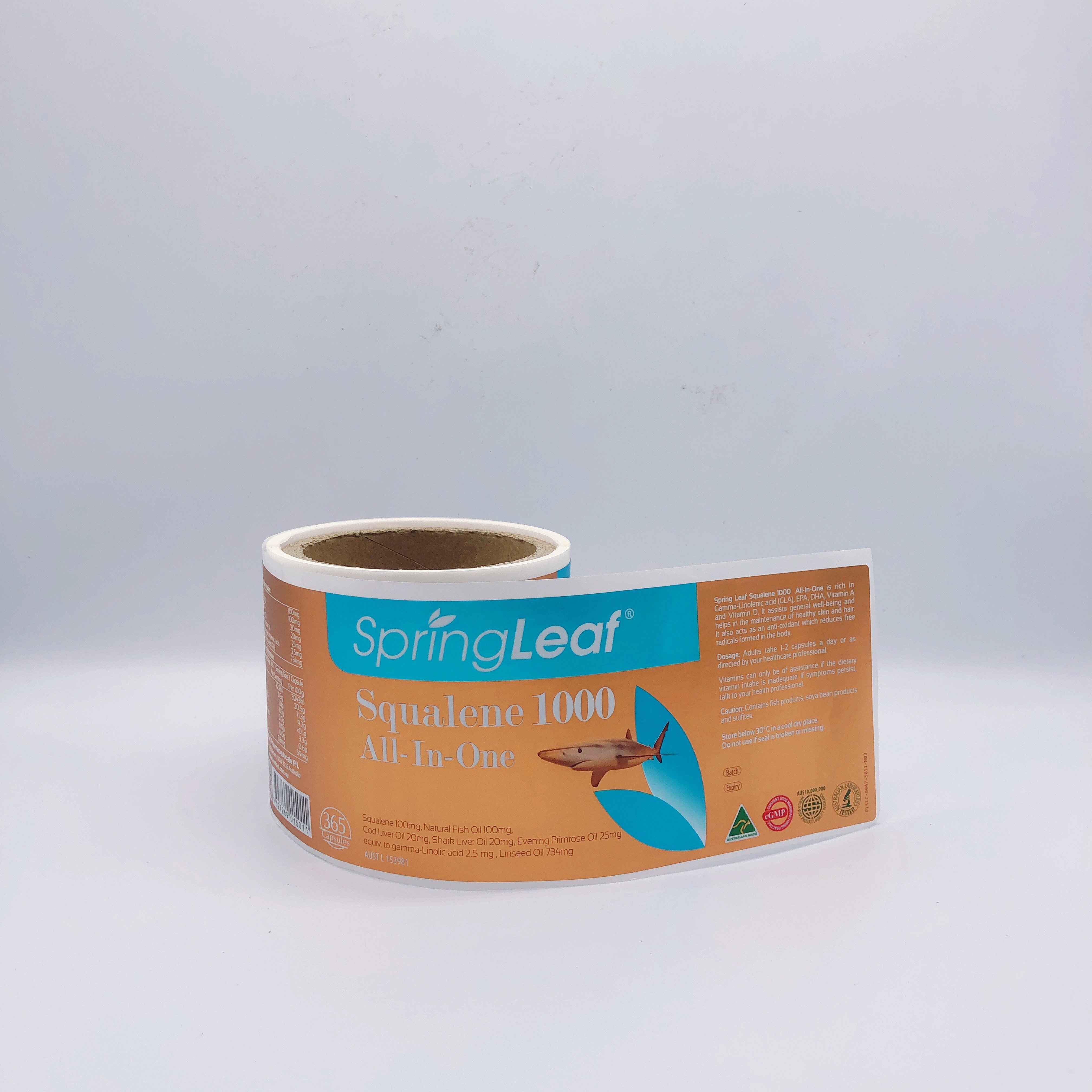 Custom Waterproof Product Adhesive Printing Food Pack Jar Container Label Sticker Multiple materials