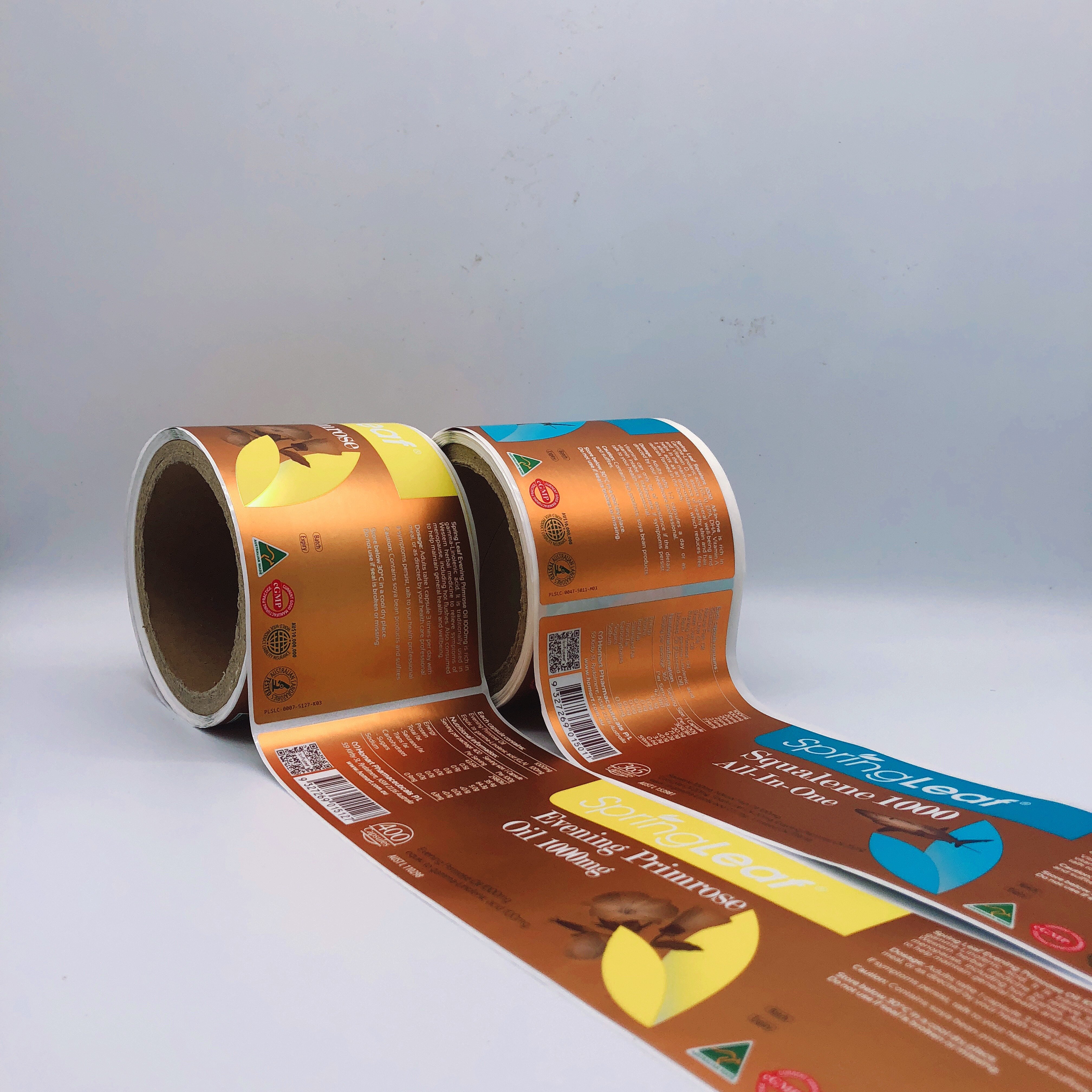 Custom Waterproof Product Adhesive Printing Food Pack Jar Container Label Sticker Multiple materials