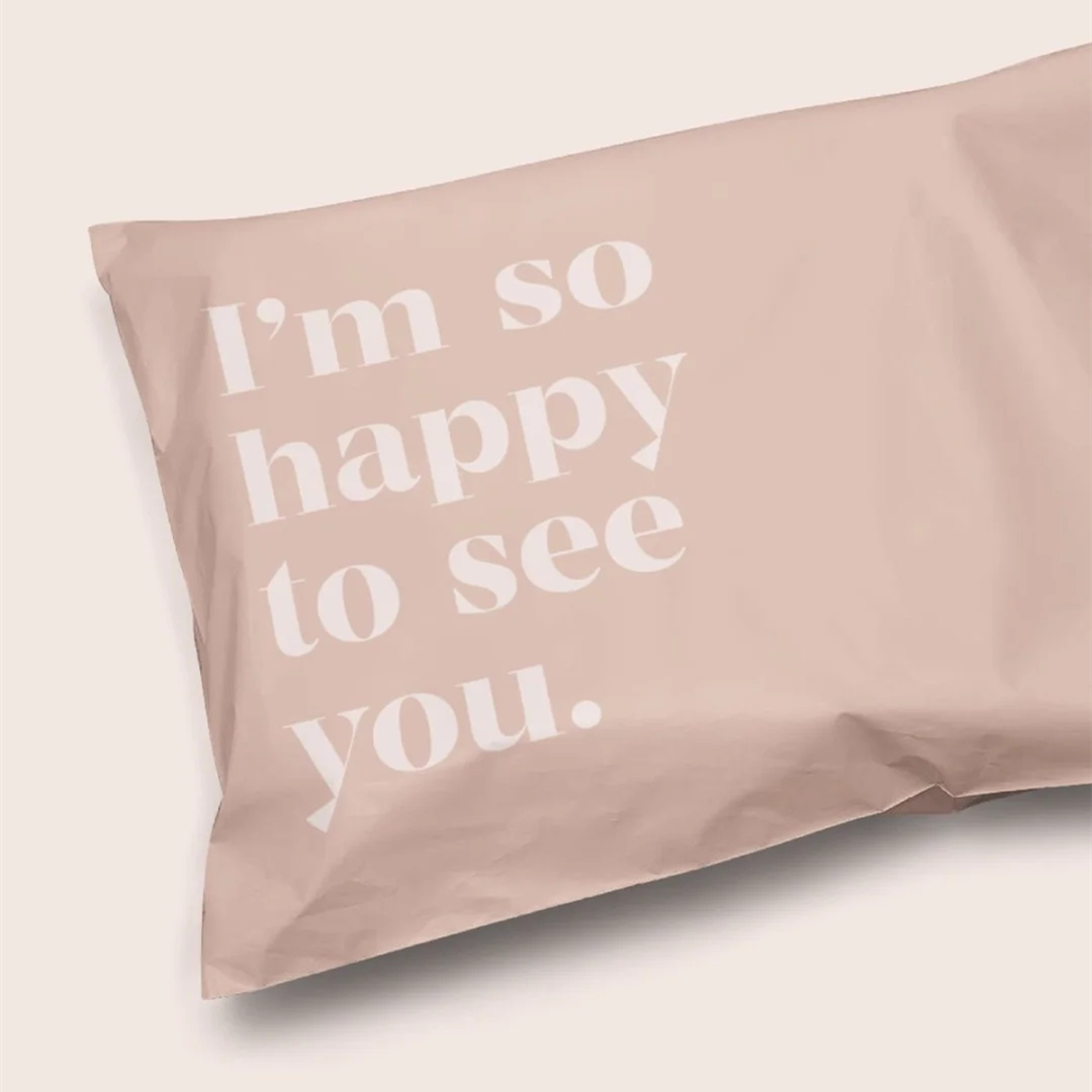 wholesale plastic poly bag custom printed self adhesive postal mailer courier bag for express packaging transportation