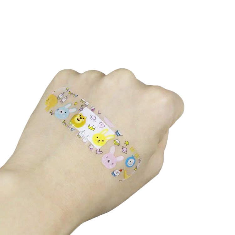 Cartoon Animal Pattern Band Aid Hemostasis Adhesive Bandages First Aid Emergency Kit Wound Plaster Patches for Kids