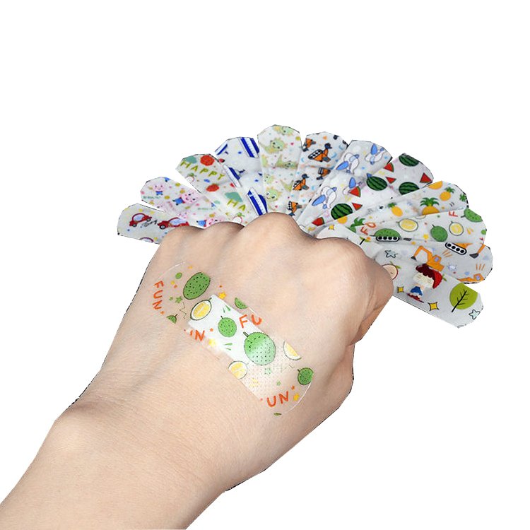 Cartoon Animal Pattern Band Aid Hemostasis Adhesive Bandages First Aid Emergency Kit Wound Plaster Patches for Kids
