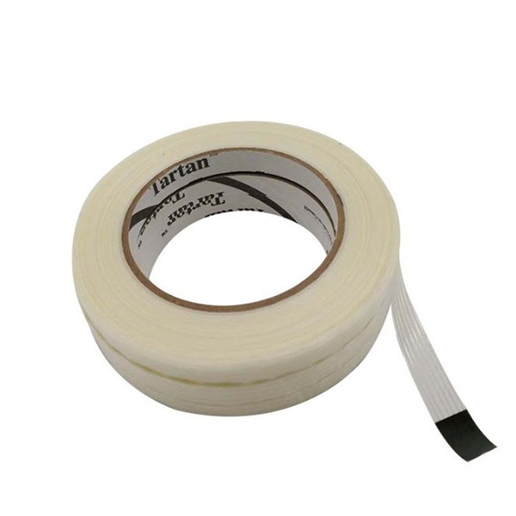 Heat-resistant Bopp filament strapping packing tape cross fiberglass rubber adhesive filament tape