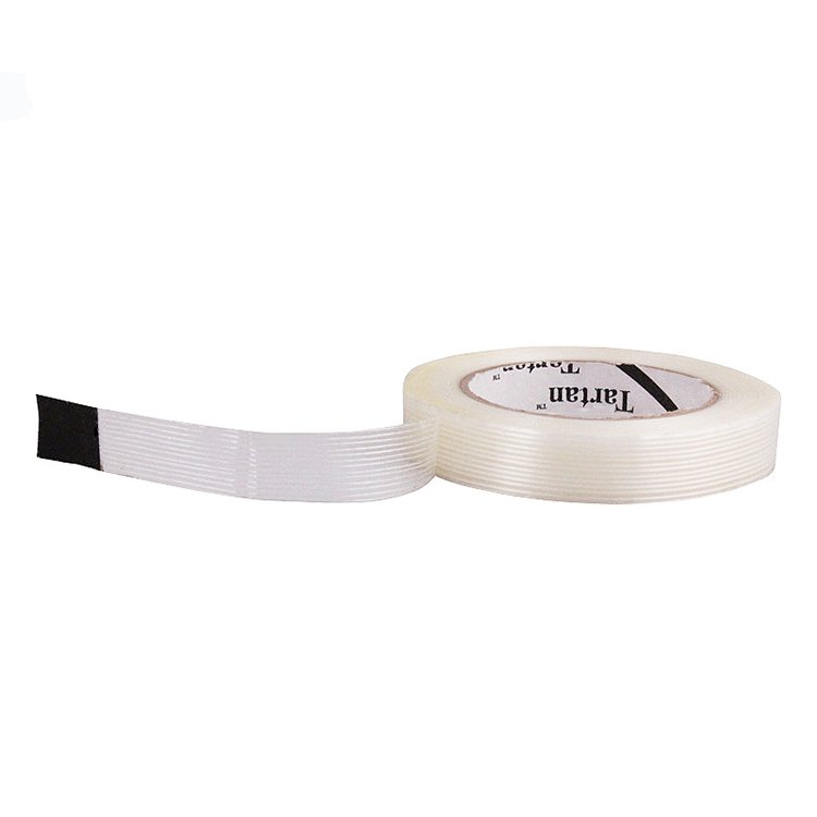 Heat-resistant Bopp filament strapping packing tape cross fiberglass rubber adhesive filament tape