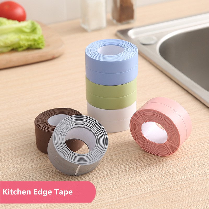 2024 Hot Selling Mould Proof Waterproof Self Adhesive Caulk Strip Tape For Kitchen,Kitchen Edge Tape