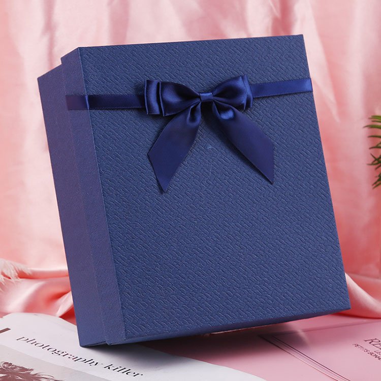 Changyuan company customized self adhesive bow gift wrapping pre-tied satin ribbon bow with band