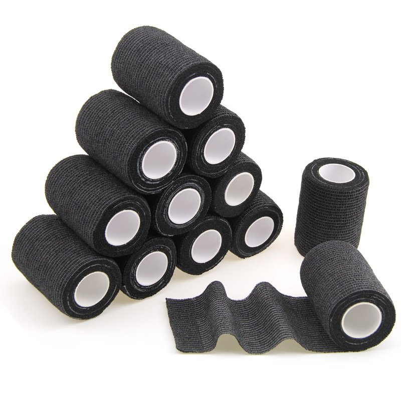 5cm Dogs Horses Pet Veterinary Cohesive Wraps Bandage , Self Adherent Grip bandage
