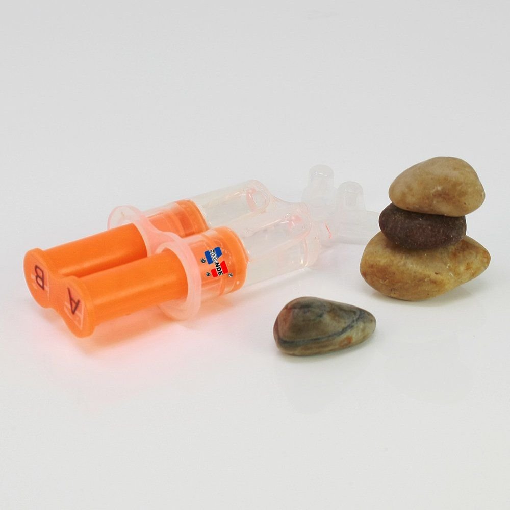 2 Component Adhesive Epoxy Resin for Wood, Metal, Glass, Plastic and More in Only 5 Minutes
