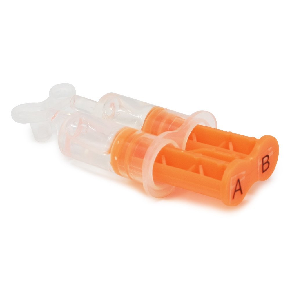 2 Component Adhesive Epoxy Resin for Wood, Metal, Glass, Plastic and More in Only 5 Minutes