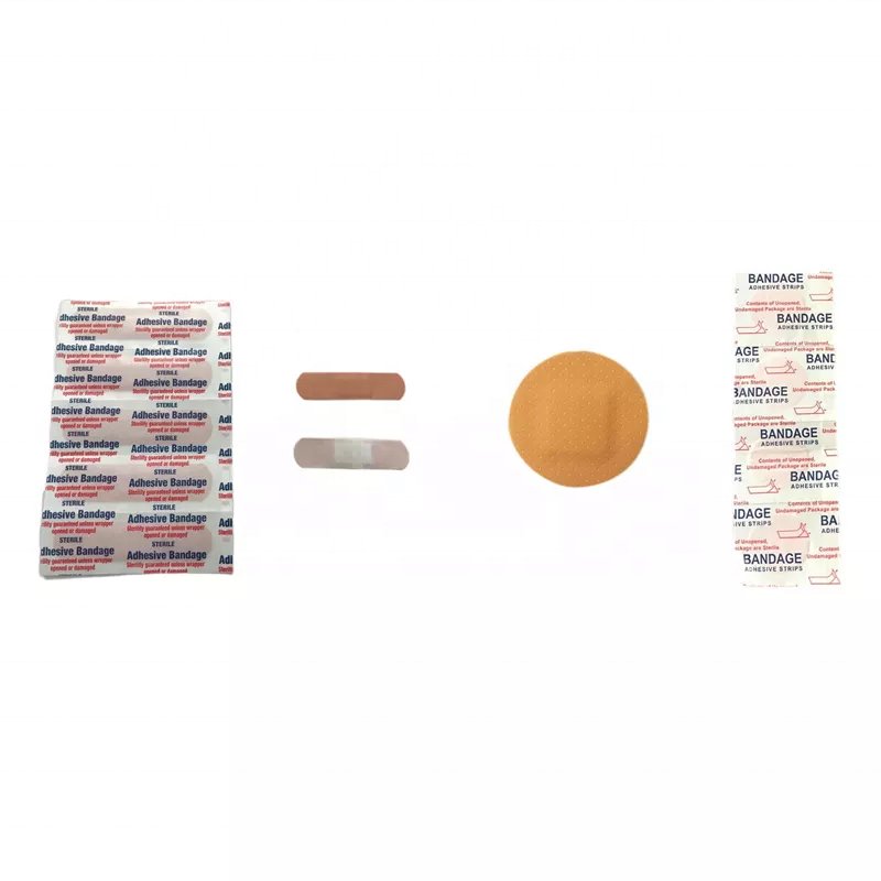 Medical Use Waterproof Skin Tone Band-aid Adhesive Bandage