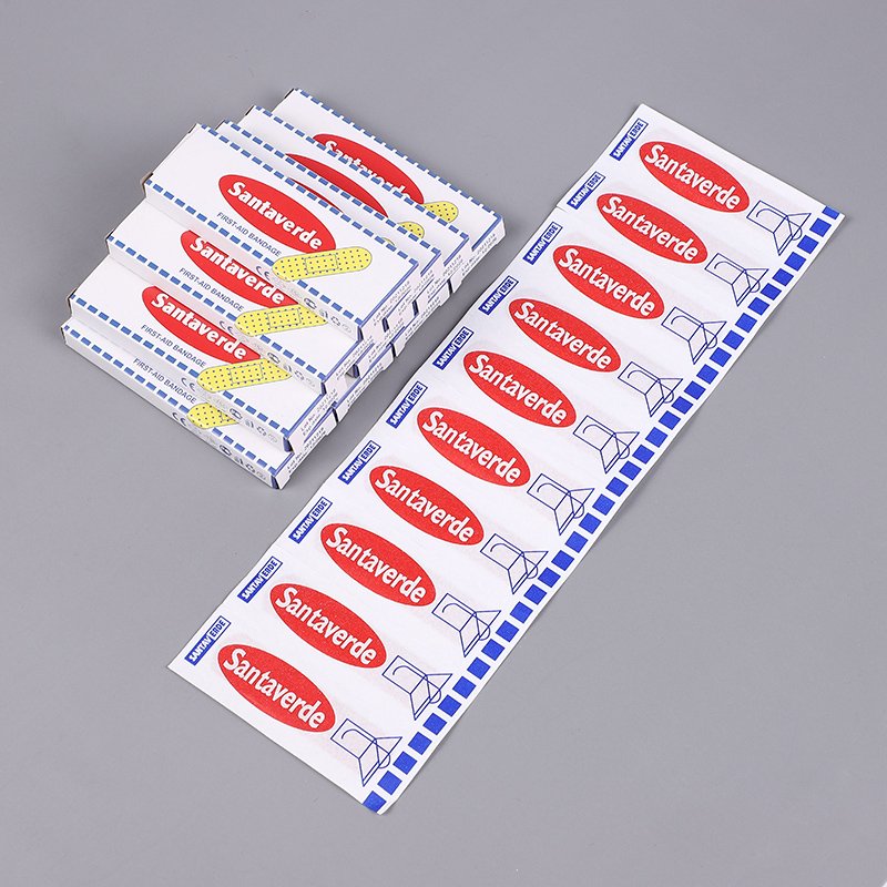 band-aid Emergency Medical adhesive bandage Supplies WaterproofFlexible Fabric Bandage Plaster Vaccinated Sticker bandage