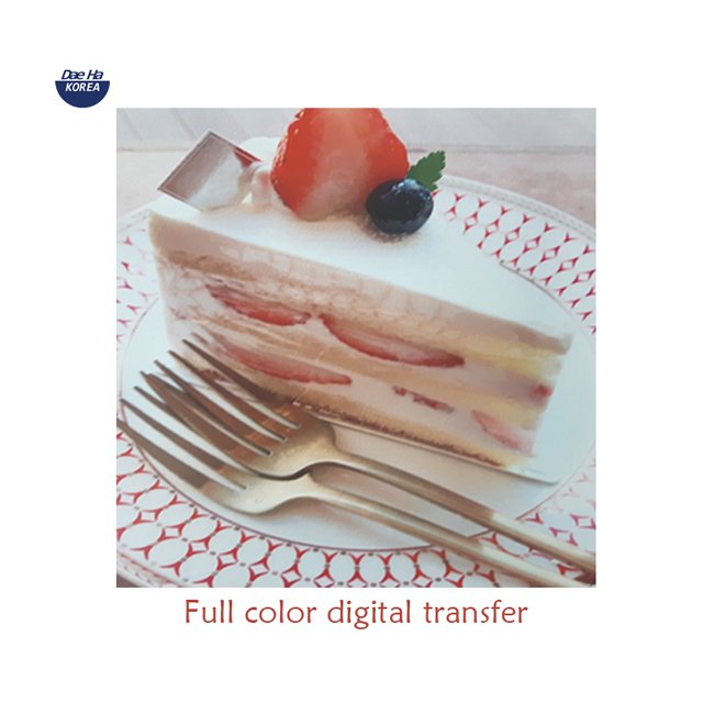 High Quality and Hot Selling Vivid clear color adhesive backing enable heat transfer film One Print printable heat transfer film