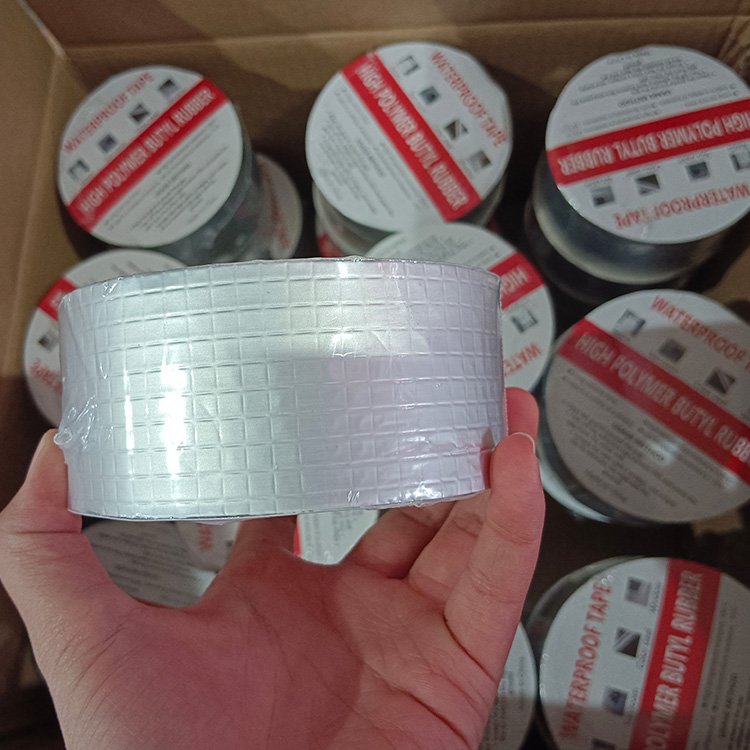 butyl aluminum foil tape sealant butyl tape butyl rubber adhesive sealant tape