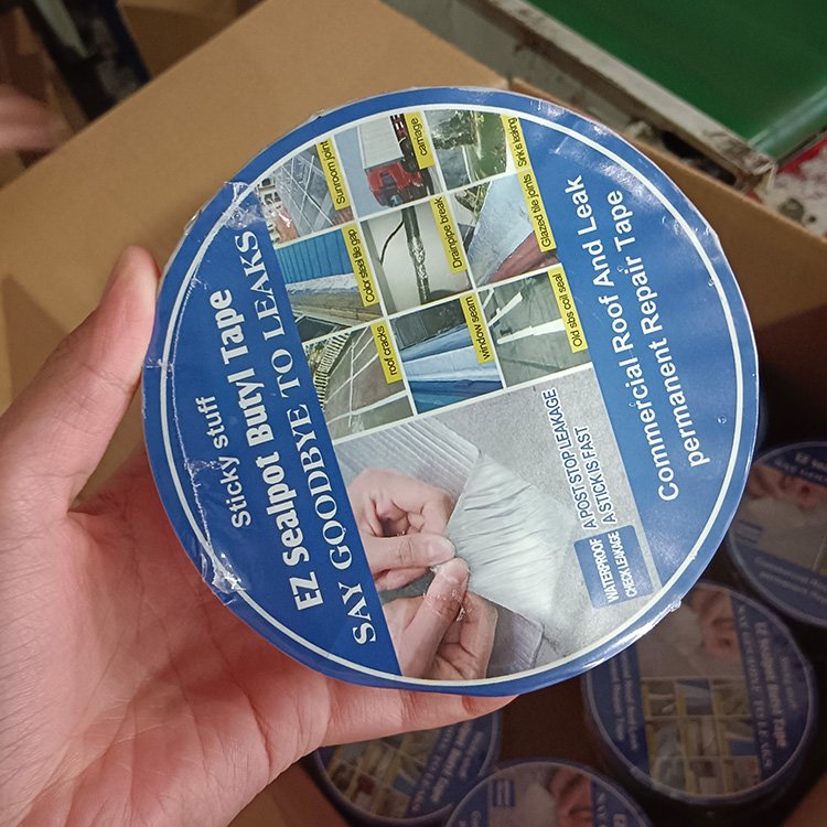 butyl aluminum foil tape sealant butyl tape butyl rubber adhesive sealant tape