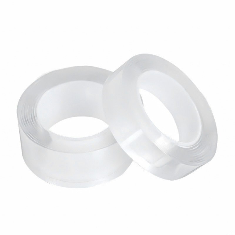 Nano Double Sided Washable Adhesive Tape Heavy Duty Gel Tape Transparent Traceless Washable