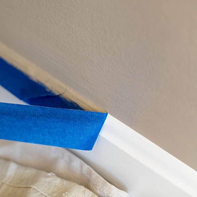 Water acrylic glue Blue Painters Adhesive 35Mm Protection Resistant Paper Painting 14 Days Uv Masking Tape