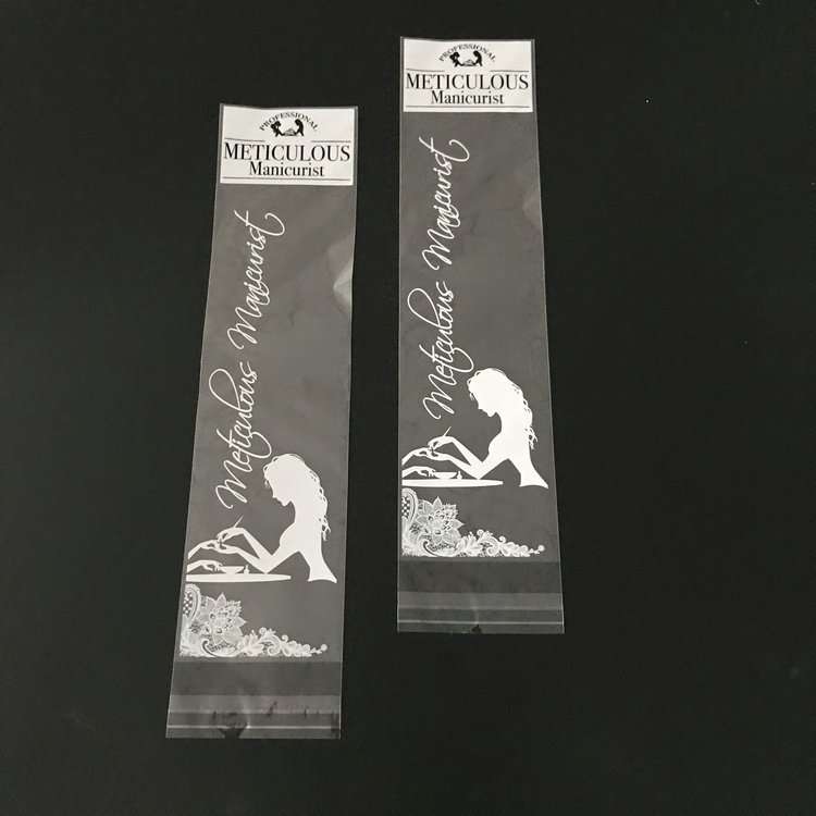 Custom High Transparent Clear BOPP Opp Self Adhesive Food Jewelry Package Bag Hair Extension Packaging Plastic Bag