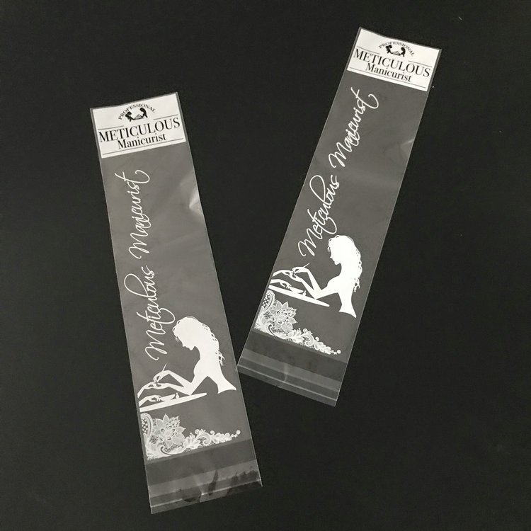Custom High Transparent Clear BOPP Opp Self Adhesive Food Jewelry Package Bag Hair Extension Packaging Plastic Bag