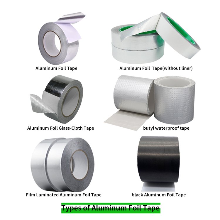 High quality construction adhesive car intake pipe waterproof reinforced aluminum foil duct tape