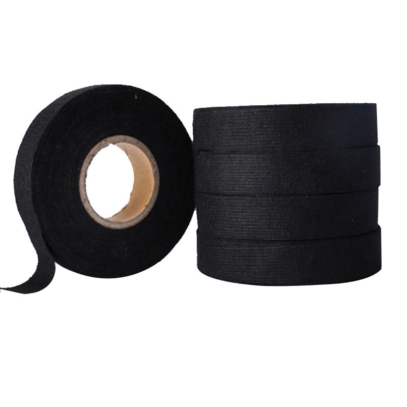 Pet Fleece Automobile Cloth Fabric Wire Harness Binding Adhesive Black Loom Automotive Flannel Tape