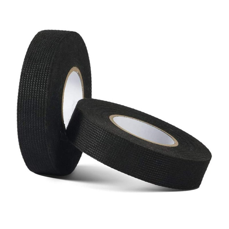 Pet Fleece Automobile Cloth Fabric Wire Harness Binding Adhesive Black Loom Automotive Flannel Tape