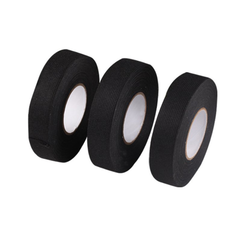 Pet Fleece Automobile Cloth Fabric Wire Harness Binding Adhesive Black Loom Automotive Flannel Tape