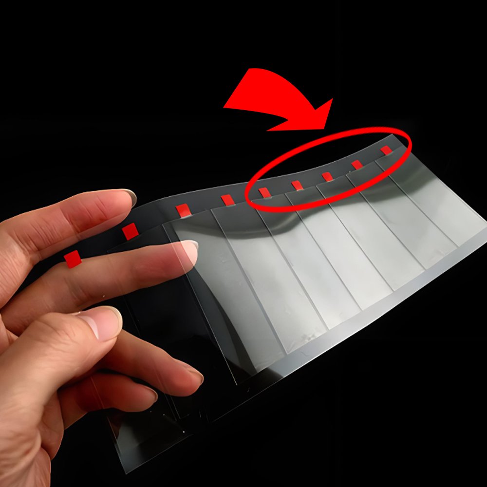 HWK Self-Adhesive Vinyl Marking Grid Tape 30mm Wide Waterproof Insulation 5S/6S Custom Tapemasking Polyester Adhesive Labeling