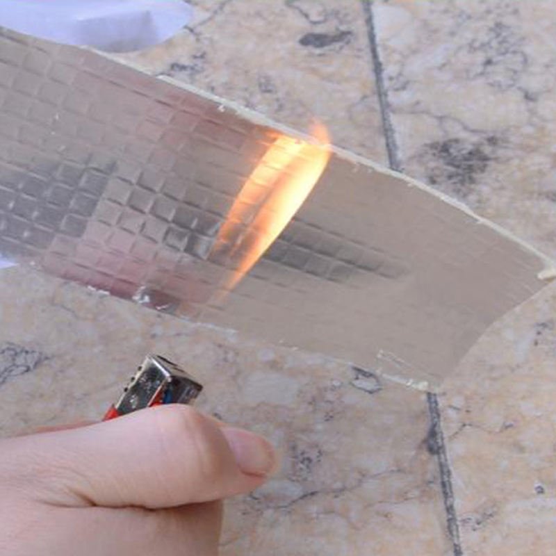 ANTI Waterproof Self Adhesive Aluminium Foil Butyl Rubber Tape For Roof Leakage,Pipe Breakage,Glass Window