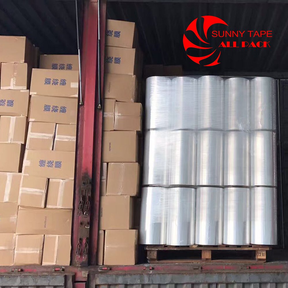 SHAO XING bopp jumbo tape roll transparent clear adhesive packing tape jumbo roll