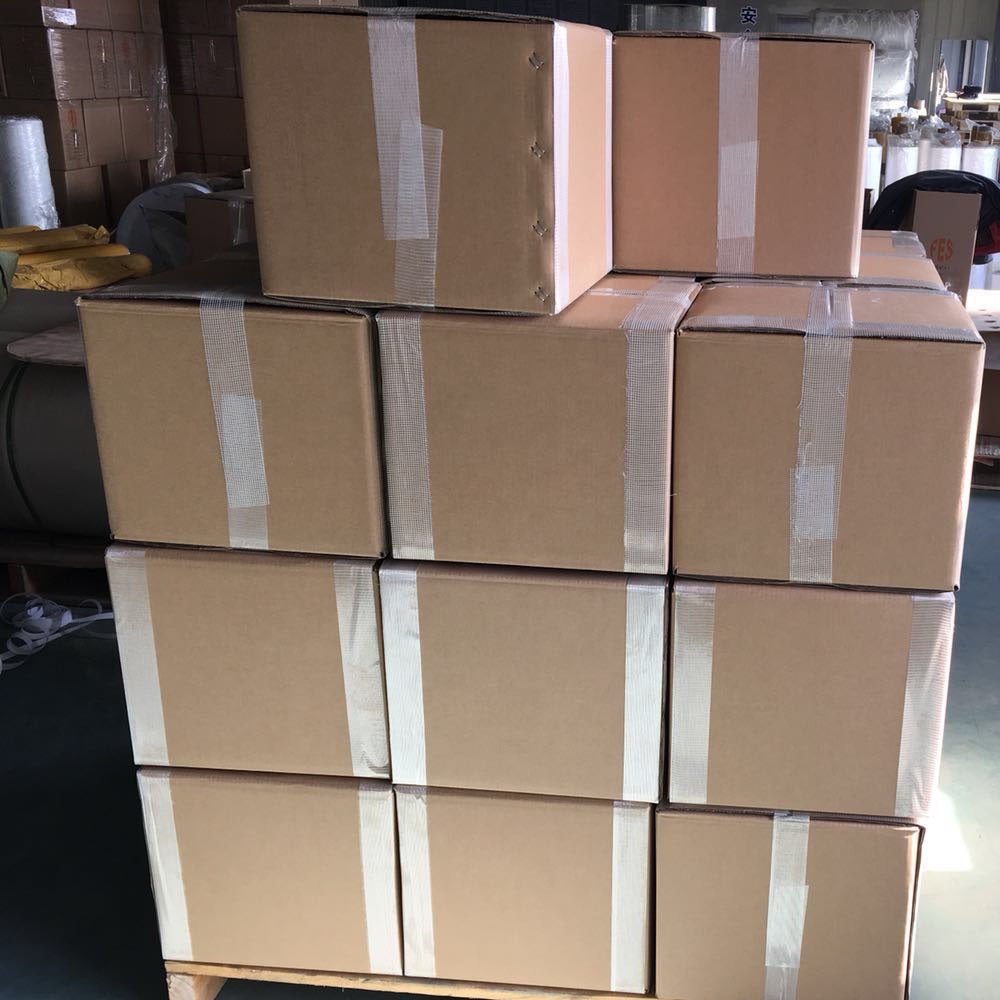 heavy duty hot melt fiber glass adhesive mono filament reinforced strapping tape for packaging