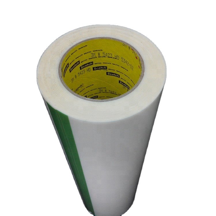 3M UHMW Plastic Film Tape 3M 5421 5423, Provides An Excellent Abrasion Resistant Surface