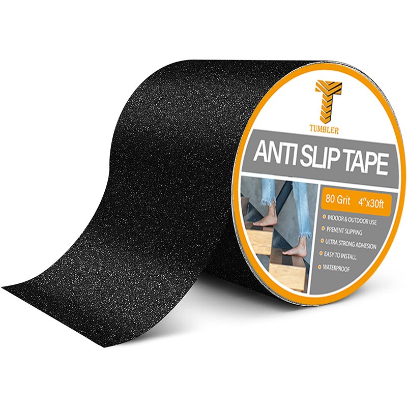 Black 3m 610 Safety Walk Tape 4" Anti Slip Tape 900mm Wide 2" Anti Slip Safety Grip Tape Floor Sticker