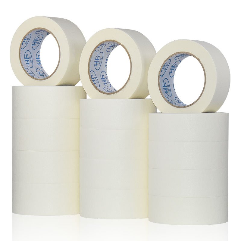 Factory Wholesale Crepe Masking Paper Tape Without Residue Purpose Paint Masking Adhesive Tape Automotive Masking Tape