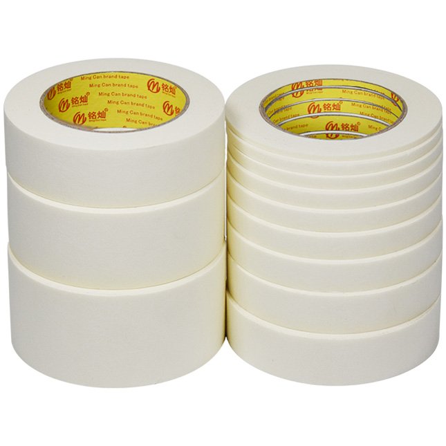 Factory Wholesale Crepe Masking Paper Tape Without Residue Purpose Paint Masking Adhesive Tape Automotive Masking Tape