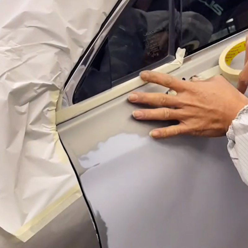 Factory Wholesale Crepe Masking Paper Tape Without Residue Purpose Paint Masking Adhesive Tape Automotive Masking Tape