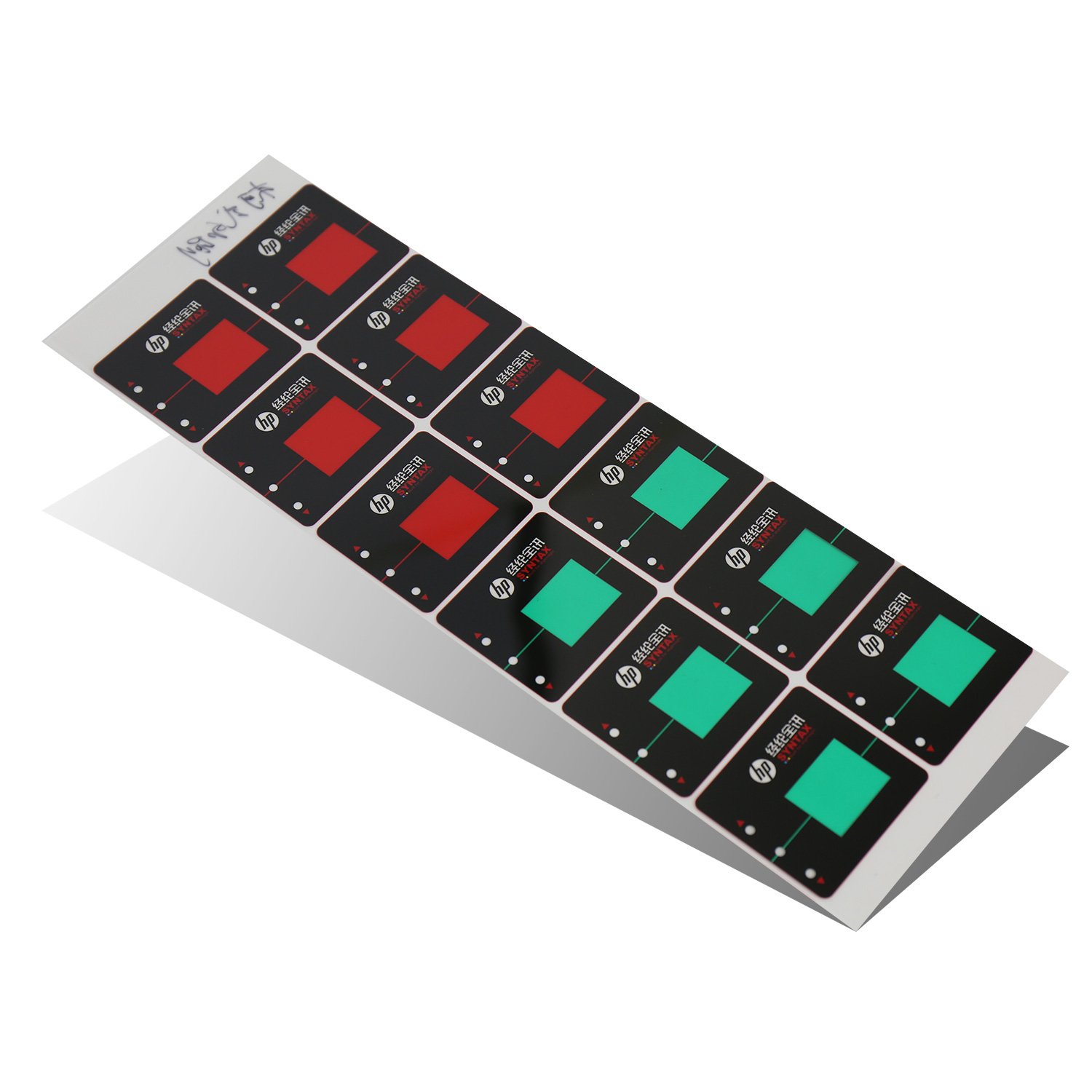 High-quality flat self adhesive plastic screen plate
