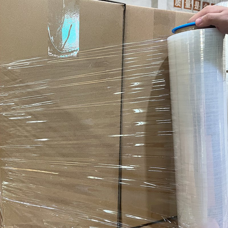 Manufacturer competitive price cling stretch film shrink wrap stretch film lldpe plastic stretch adhesive tape shrink wrap film